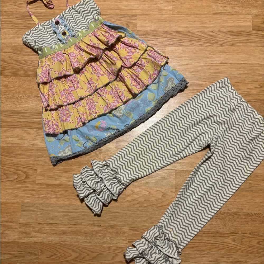 “Mustard Pie” 2pc set size 10